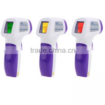 Handheld Non-Contact Infrared Thermometer For Body Temperature Test Tri-colored Backlight LCD Display Laser Infrared Termometro