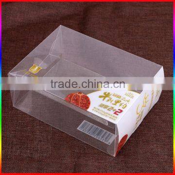 Clear Pet Printed Pvc Box Packaging for milk packing