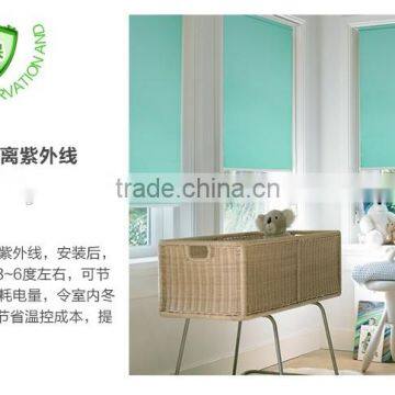 jacquard printed roller fabric curtain for window