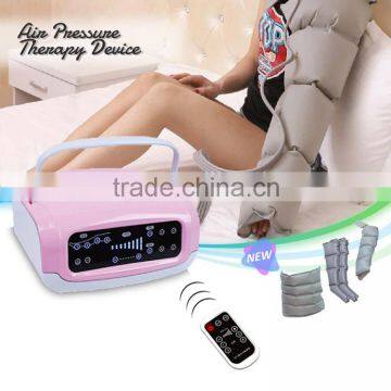 proffessional air pressure massage lymphatic drainage machine for Sequential Air Compression Pressure arm/ waist/ leg