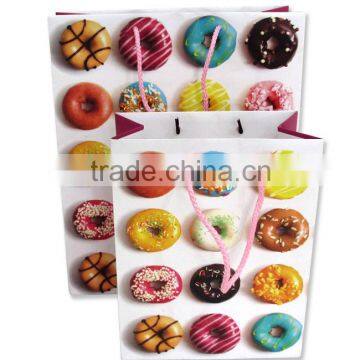 candy printed Art paper bag