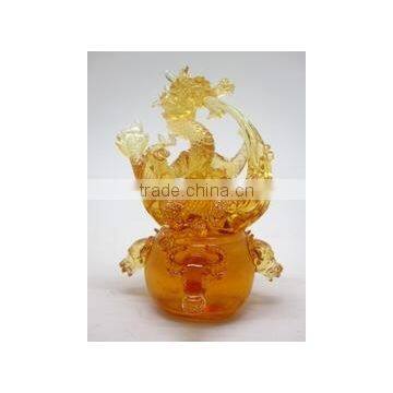 crystal handcraft/ dragon decor/ business gift -BS092