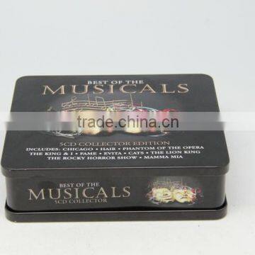 tin mail box with clear lid