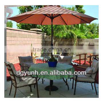 BBQ Umbrella UV resistance Table Cover with Flannel Backing