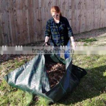Long Time Durability Reusable Garden Leaf Tarps, Leaf Collector Bags Tarps photo-4