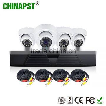 Factory price 1080P 2.0MP Weatherproof Outdoor CCTV 4CH AHD Kit PST-AHDK04AH