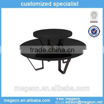 1500 Advertising Garment Round Wood Display Stand photo-3
