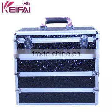 Guangdong Supplier Multi-Function Black Aluminum Jewlery Box