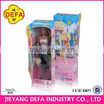 DEFA Bendable PVC 11 inch dolls Girl Dolls Phthalate Free dolls for child