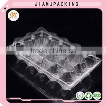 Cheap PVC PET 15 plastic chicken egg tray price