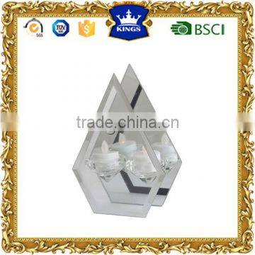 Wedding decoration glass tea light candle holder