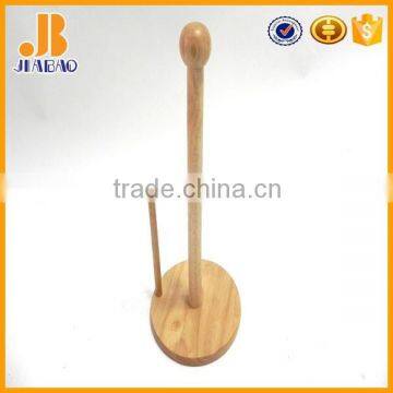 Wooden Napkin Holder With Round Bottom