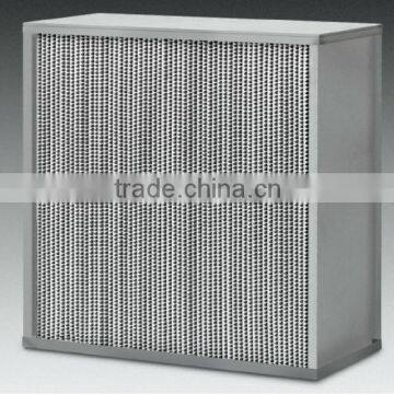 JOWELL&Galvanized frame Alluinum foil hepa air filter