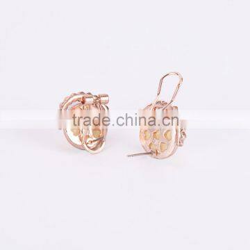 Austrian Crystal Stud Clip On Earrings Statement Jewlery photo-4