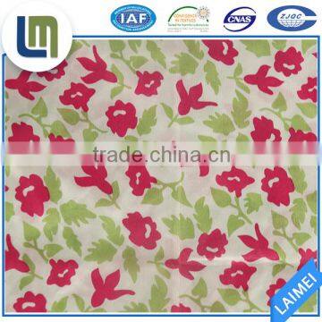 Flower printing New fashion style home textile bedsheet fabric