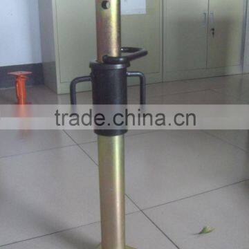 Adjustable steel shore prop/scaffolding