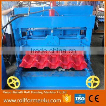 Metal Stamping Glazed Steel Roofing Monterrey Panel Cold Roll Forming Machine