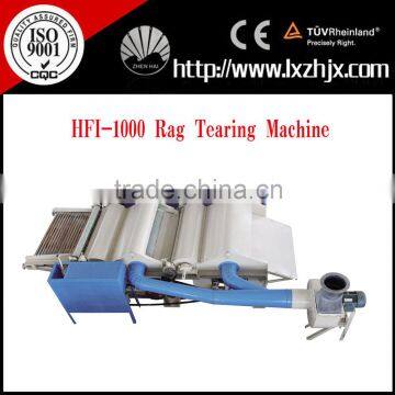 HFI-1000 Cotton fabric waste recycling machine for yarn spinning