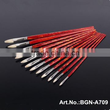 BGN-A709 Superior Bristle Artist Brush Oil Painting Brush