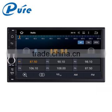 Double din touch screen car stereo gps radio bluetooth player android5.1.1 dvd player for car