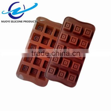 15 Lattices New Square Chocolate Silicone Mold