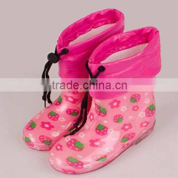 High quality mixed color child rain boot kids rain boots