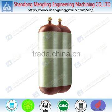 Single Head Fiber Wrapped CNG Gas Tank