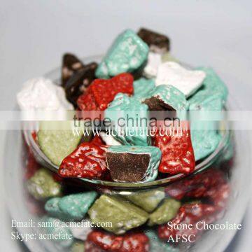 HACCP Certification top quality stone chocolate food for sale Korean sweet food