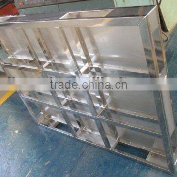 industrial stainless steel pallet for heavy duty