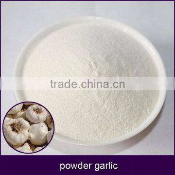 pure white powder garlic