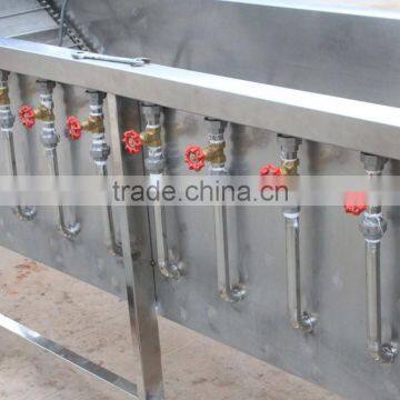 PT-2000 Industrial Fast Freezer Steam Type Green Vegetables and Fruit Blancer Blanching Machine photo-5