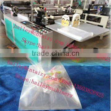 factory price and made in china middle sealing plastic bag making machine
