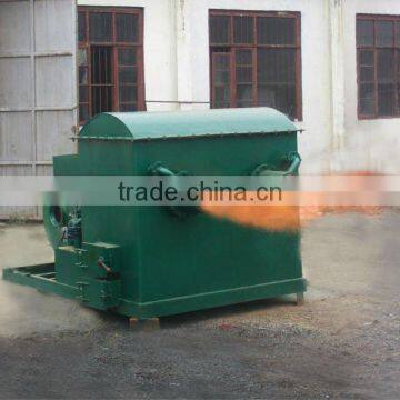 Biomass burner for pyrolysis plant