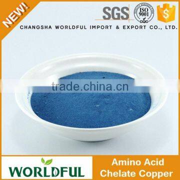 Worldful Chelated Copper Amino Acid For Agriculture Fertilizer Amino Cu