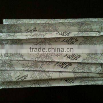 Natural Bamboo Chopsticks Wrapped by Paper for Tableware