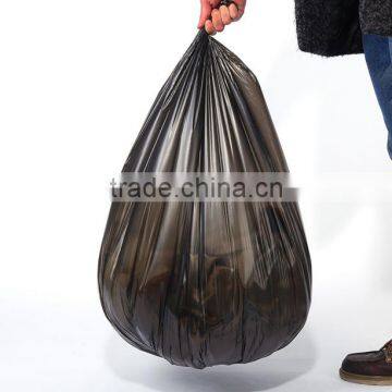 Big size heavy duty black garbage bags