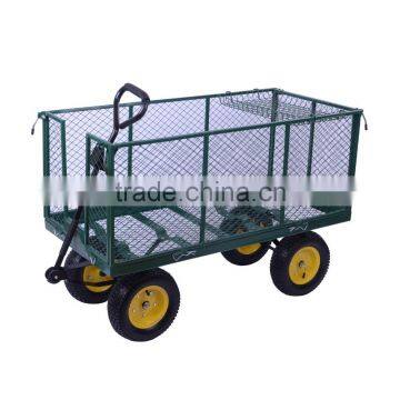 Folding Garden Mesh Side cart