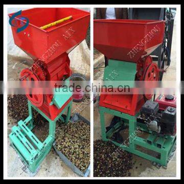 Small removing coffee bean peeling machine