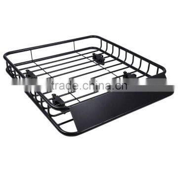 220LBS Universal Steel Cargo Carrier Roof Rack Basket