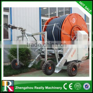 High quality hose reel spray irrigation machine / farming irrigation equipment