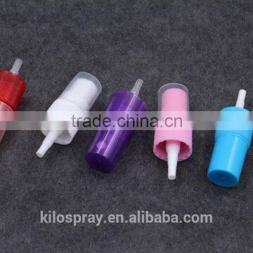 new special !!! KL colorful 28/410 plastic mini fine mist sprayer with high quality