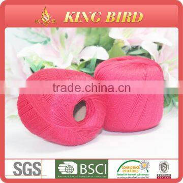 Soft Acrylic Yarn Acrylic Polyester Blend Yarn for Weaving photo-3