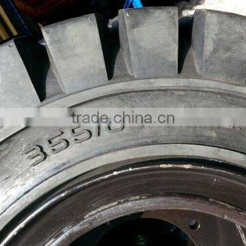 High Quality Forklift Solid Tire 250-15 300-15 355/65-15 (32x12.1-15) photo-2