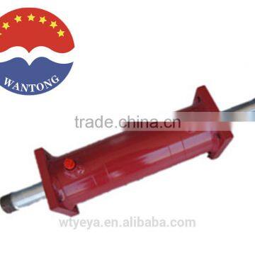 two piston rods small double action welded hydraulic cylinder