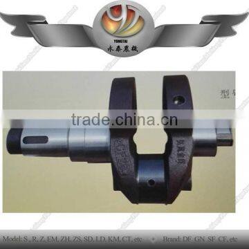 China supplier agriculture machinery part crankshaft for tractor