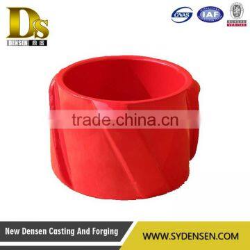 Regid casing centralizer for oil drilling