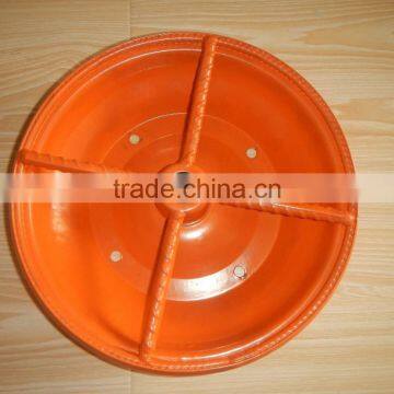 4 to 10 inch steel wheelbarrow rim