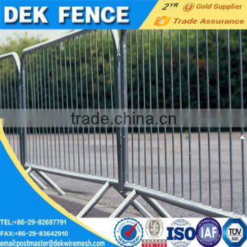 Tube pedestrian access concrete barrier