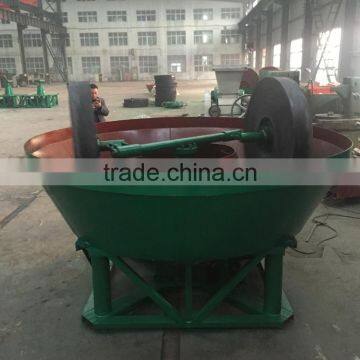 New Design Wet Pan Grinder, Gold Mining Pan, Double Roller Pan Mill photo-5