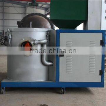 Industrial wood pellet biomass burner to connect with steam boiler, aluminum melting furnace